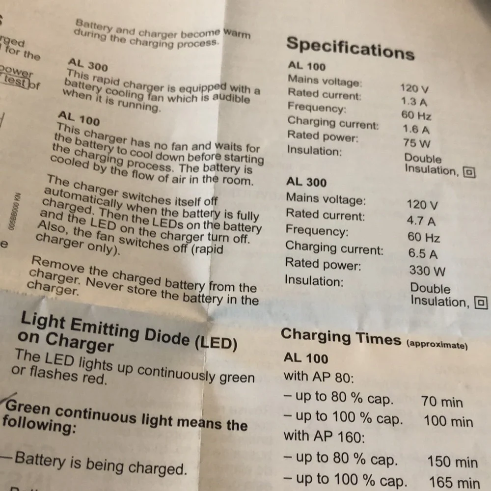 Stihl MSA Chainsaw Instruction Manual Handbook Preowned - Picture 3 of 6